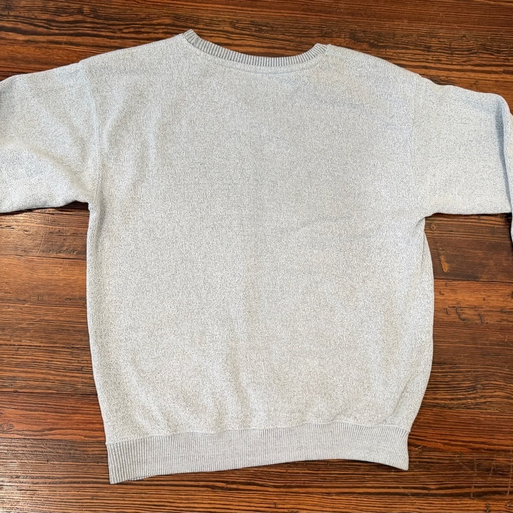 New York Popular St Louis Sweatshirt Monogram Sleeve Sz M Rn 100289 - Picture 5 of 5
